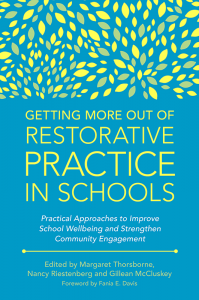 restorative practice in schools book cover